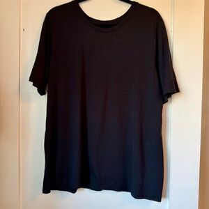 Universal Standard Black Short Sleeve Tee